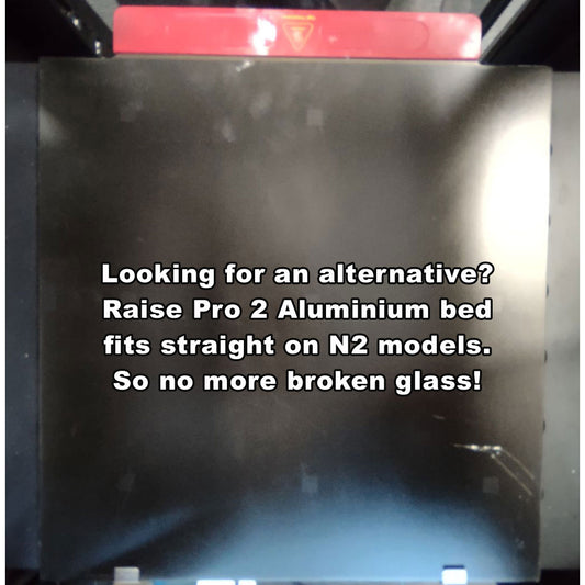 Raise 3D v3 Build Plate with Protector