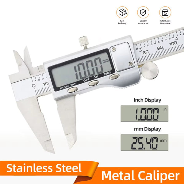 Digital Caliper - 150mm - Stainless Steel