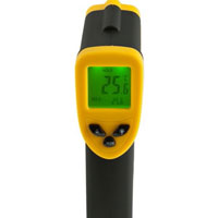Infrared Thermometer with laser sighting and backlight